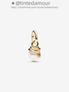 Pandora ME Snake Pearlescent Mini Dangle Charm
